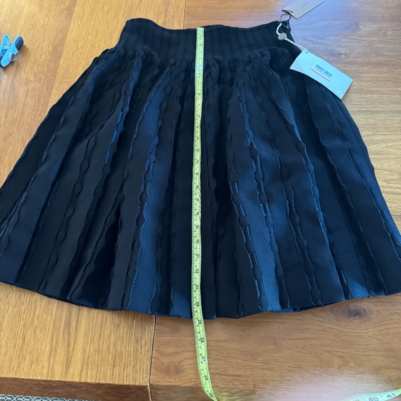 Alaia pleated stretch knit black skirt, size xxl, NWT - Picture 12 of 12